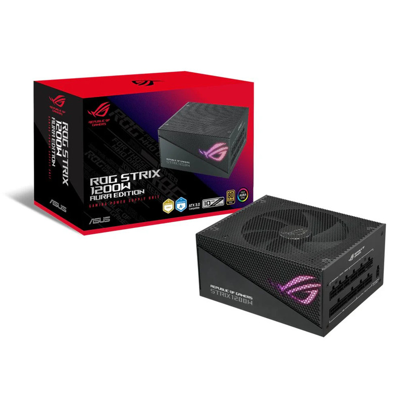 Asus ROG Strix 1200W 80+ Gold Fully Modular Power Supply- Aura Edition - مزود طاقة